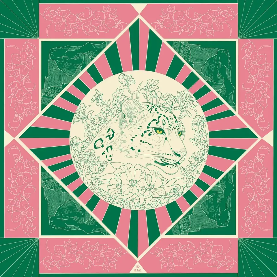 川西雪豹 · 粉